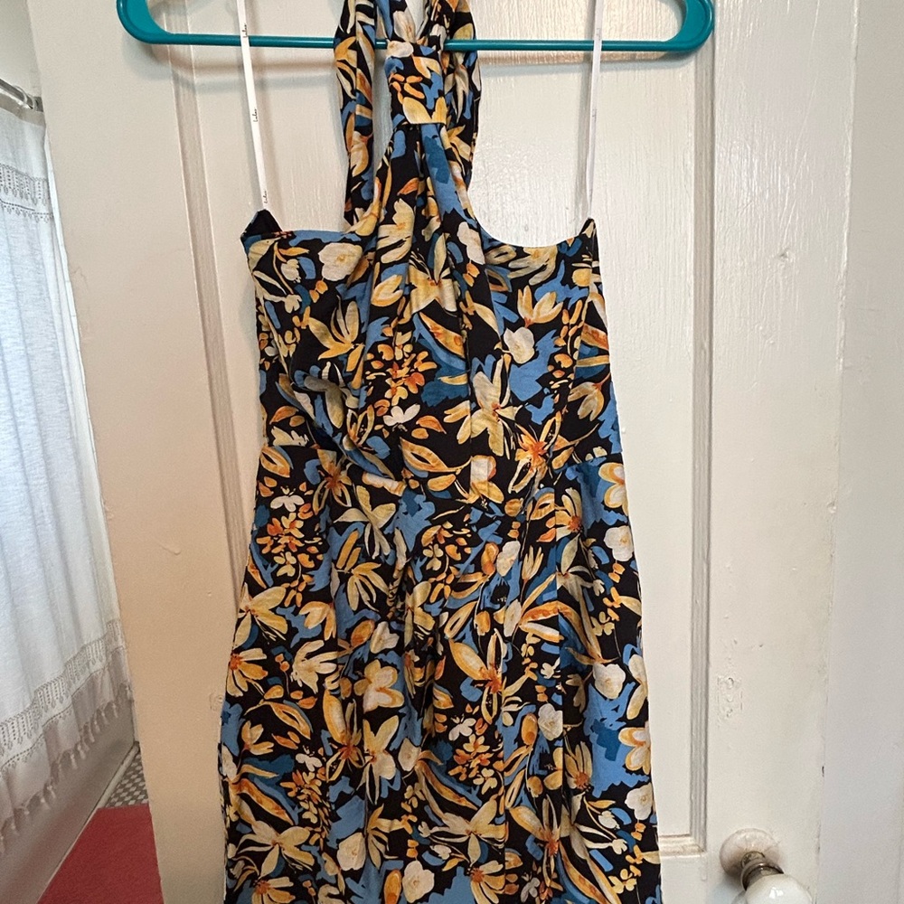 Floral Halter Dress